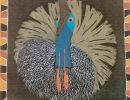 cherie mooner  jagaru  fan palm  acrylic on canvas  2021 x30