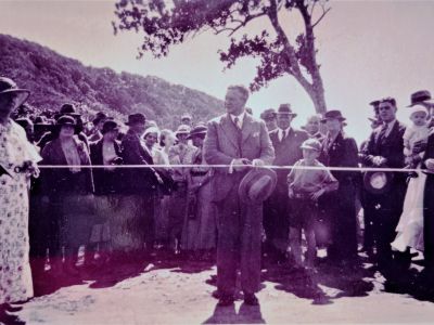 opening of the bridge at bingil bay  9 july garner family