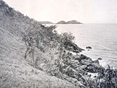tropic days p.301   the idle ocean  photo w. e. perroux
