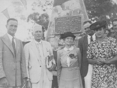unveiling of the plaque on kennedy memorial  cc libraries